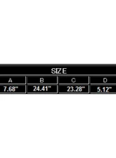Charge Speed ABS Universal Cup Spoiler Large Size Pair                                     - BCACC-CSAS1300 - Image 5