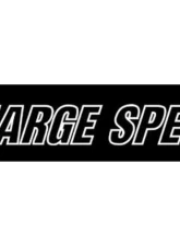Charge Speed 30" White Frame Banner Sticker                                     - BCACC-CSAS34005W - Image 2