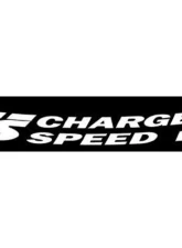 Charge Speed 813mm x 107mm White "CS Window" Windshield Graphics Decal Sticker                                     - BCACC-CSAS34012 - Image 2