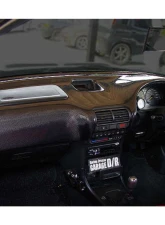 Charge Speed OEM Carbon Dashboard Cover RHD - JDM Plain Weave Acura Integra DC2 TypeR  1994-2001                                     - BCAI94-CS204DBC - Image 2