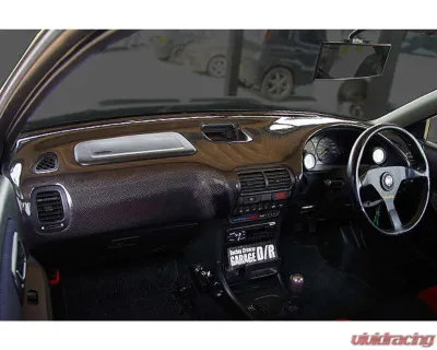 Charge Speed OEM Carbon Dashboard Cover RHD - JDM Plain Weave Acura Integra DC2 TypeR  1994-2001 - BCAI94-CS204DBC