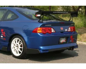 Charge Speed Carbon Type-2 Rear Bumper Side Fin Acura RSX DC5 2002-2004