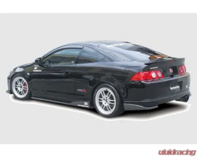 Charge Speed Kouki Bottom Line Carbon Rear Caps Acura RSX DC5 2005-2006 - BCAX05-CS208RCC