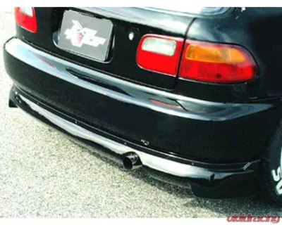 Charge Speed FRP Rear Under Spoiler Honda Civic 1992-1995 - BCHC92-CS215RSH