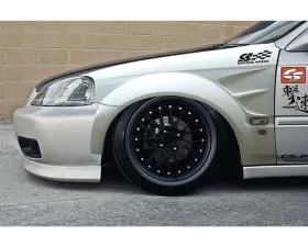 Charge Speed FRP D-1 Style 30mm Wide Body Front Fenders 4PCS Honda Civic 1999-2000