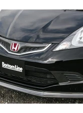 Charge Speed Carbon Front Bumper Side Cowls Pair Honda Fit | Jazz 2009-2010                                     - BCHF09-CS3016FBSCC - Image 3