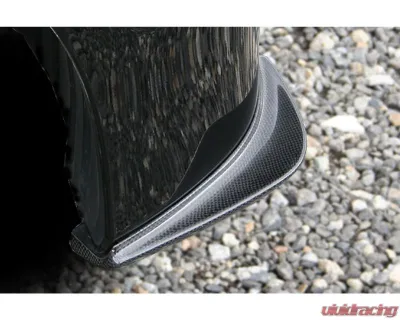 Charge Speed Carbon Rear Caps Pair Honda Fit | Jazz 2009-2010 - BCHF09-CS3016RCC