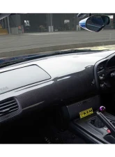 Charge Speed OEM Carbon Dashboard Cover RHD - JDM Plain Weave Honda S2000 2000-2009                                     - BCHS00-CS330DBC - Image 2