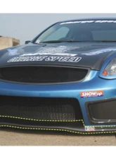Charge Speed Carbon Front Bumper Cowl Kit 3PCS Infiniti G35 Coupe 2003-2007                                     - BCIG03-CS695ACC - Image 4