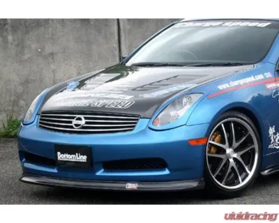 Charge Speed Bottom Line Carbon Front Lip Infiniti G35 Coupe 2003-2005 - BCIG03-CS695FLC