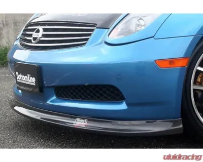 Charge Speed Bottom Line Carbon Front Lip Infiniti G35 Coupe 2003-2005 - BCIG03-CS695FLC