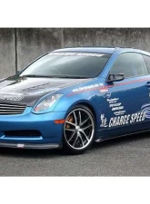 Charge Speed Bottom Line Carbon Full Lip Kit 5PCS Infiniti G35 Coupe 2003-2005                                     - BCIG03-CS695FLKC - Image 4