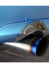 Charge Speed Carbon Exhaust Tip Heat Shields Pair Infiniti G35 Coupe 2003-2007                                     - BCIG03-CS695HSC - Image 3