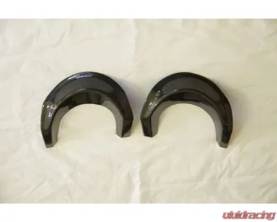 Charge Speed Carbon Exhaust Tip Heat Shields Pair Infiniti G35 Coupe 2003-2007 - BCIG03-CS695HSC