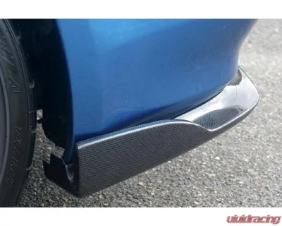 Charge Speed Bottom Line FRP Rear Caps Pair Infiniti G35 Coupe 2003-2007 - BCIG03-CS695RCF