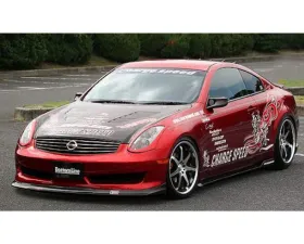Charge Speed Bottom Line Carbon Full Lip Kit 5PCS Infiniti G35 Coupe 2006-2007