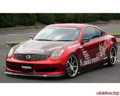 Charge Speed Bottom Line Carbon Full Lip Kit 5PCS Infiniti G35 Coupe 2006-2007 - BCIG06-CS696FLKC