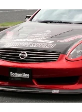 Charge Speed Bottom Line Carbon Full Lip Kit 5PCS Infiniti G35 Coupe 2006-2007                                     - BCIG06-CS696FLKC - Image 2