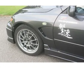 Charge Speed FRP D-1 Style 20mm Front Fenders Pair Lexus IS300 2000-2005