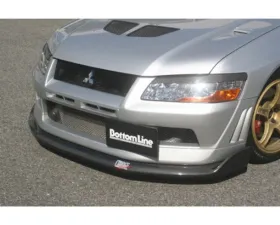 Charge Speed Bottom Line Carbon Front Lip Mitsubishi Lancer Evo VII 2002