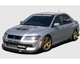 Charge Speed Bottom Line Carbon Full Lip Kit 5PCS Mitsubishi Lancer Evo VII 2002
