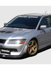 Charge Speed Bottom Line Carbon Full Lip Kit 5PCS Mitsubishi Lancer Evo VII 2002                                     - BCML02-CS423FLKC - Image 4