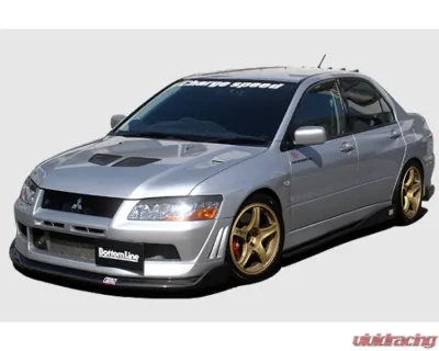 Charge Speed Bottom Line Carbon Full Lip Kit 5PCS Mitsubishi Lancer Evo VII 2002 - BCML02-CS423FLKC