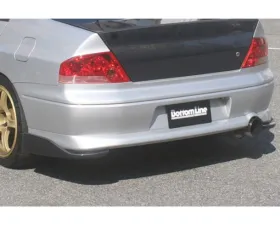 Charge Speed Bottom Line Carbon Rear Caps Mitsubishi Lancer Evo VII | VIII 2002-2005
