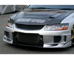 Charge Speed Type-2 Front Bumper w/ Carbon Center Mitsubishi Lancer Evo VII | VIII | IX 2002-2007