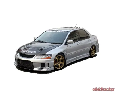 Charge Speed Type-2 Full Kit w/ Carbon Rear Bumper Mitsubishi Lancer Evo VII | VIII | IX 2002-2007 - BCML02-CS424FK9C