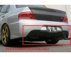 Charge Speed Carbon EVO 9 Under Diffuser Mitsubishi Lancer EVO IX 2006-2007