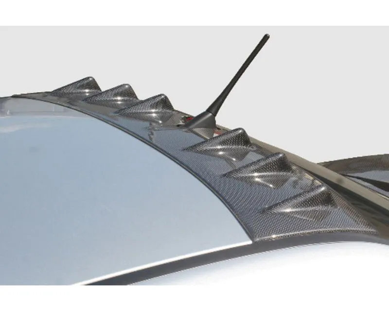 Charge Speed Carbon Roof Fin w/ Antenna Hole Mitsubishi Lancer Evo VII | VIII | IX 2002-2007 - BCML02-CS425RFC