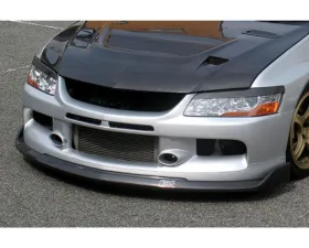 Charge Speed Bottom Line Carbon Front Lip Mitsubishi Lancer Evo IX 2006-2007