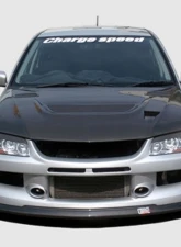Charge Speed Bottom Line Carbon Full Lip Kit 5PCS Mitsubishi Lancer Evo IX 2006-2007                                     - BCML06-CS425FLKC - Image 2