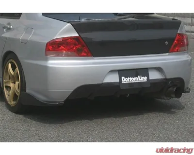 Charge Speed Bottom Line Carbon Rear Caps Mitsubishi Lancer Evo IX 2006-2007 - BCML06-CS425RCC