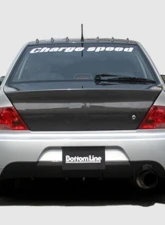 Charge Speed Bottom Line FRP Rear Caps Mitsubishi Lancer Evo IX 2006-2007                                     - BCML06-CS425RCF - Image 2