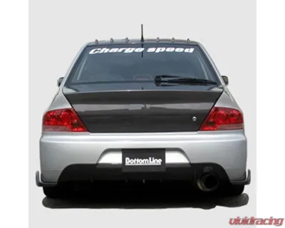 Charge Speed Bottom Line FRP Rear Caps Mitsubishi Lancer Evo IX 2006-2007 - BCML06-CS425RCF