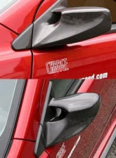 Charge Speed Carbon Aero Mirror Pair LHD Mitsubishi Lancer Evo X 2008-2017                                     - BCML08-CS427AMC - Image 2
