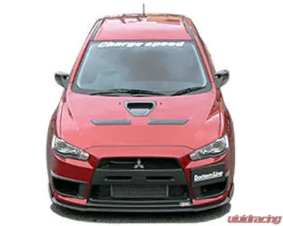 Charge Speed Bottom Line FRP Type-2 Front Lip Mitsubishi Lancer Evo X 2008-2017 - BCML08-CS427FL2F