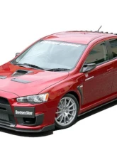 Charge Speed Bottom Line Carbon Full Lip Kit 5PCS Mitsubishi Lancer Evo X 2008-2010                                     - BCML08-CS427FLK2C - Image 3