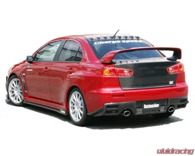 Charge Speed Bottom Line Carbon Full Lip Kit 5PCS Mitsubishi Lancer Evo X 2008-2010 - BCML08-CS427FLK2C