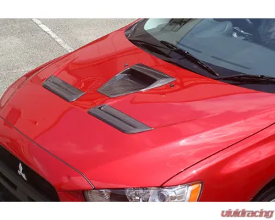 Charge Speed Carbon Center Intake Duct Mitsubishi Lancer Evo X 2008-2017 - BCML08-CS427HDC