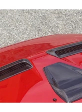 Charge Speed Carbon Side Air Outlet Duct Pair Mitsubishi Lancer Evo X 2008-2017                                     - BCML08-CS427HDOC - Image 2