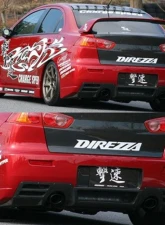 Charge Speed FRP Type-1 Rear Bumper Mitsubishi Lancer Evo X 2008-2017                                     - BCML08-CS427RB1 - Image 3