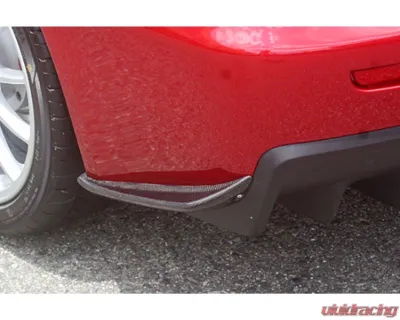 Charge Speed Bottom Line Carbon Rear Caps Mitsubishi Lancer Evo X 2008-2017 - BCML08-CS427RC1C