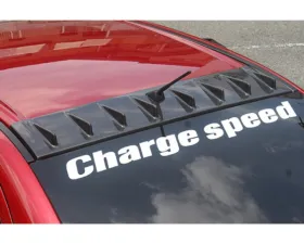 Charge Speed Carbon Roof Fin w/ Antenna Hole Mitsubishi Lancer Evo X 2008-2017