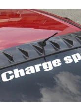 Charge Speed Carbon Roof Fin w/ Antenna Hole Mitsubishi Lancer Evo X 2008-2017                                     - BCML08-CS427RFC - Image 2