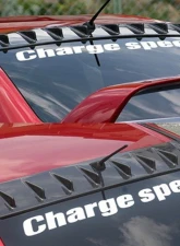 Charge Speed Carbon Roof Fin w/ Antenna Hole Mitsubishi Lancer Evo X 2008-2017                                     - BCML08-CS427RFC - Image 2