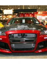 Charge Speed Carbon Type-1 Bumper Side Duct Cowl Pair Mitsubishi Lancer Evo X 2008-2017                                     - BCML08-CS427SDCCS - Image 3