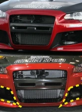 Charge Speed Carbon Type-1 Bumper Side Duct Cowl Pair Mitsubishi Lancer Evo X 2008-2017                                     - BCML08-CS427SDCCS - Image 4
